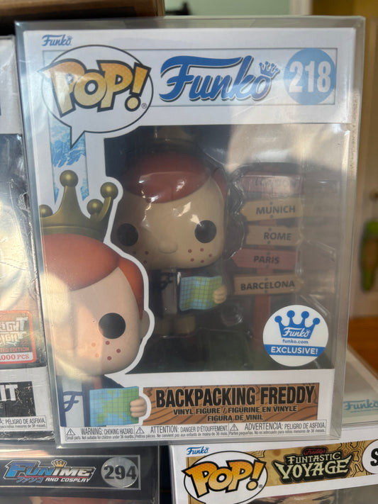 Pop! Funko : Ad Icons : Backpacking Freddy #218 Funko Exclusive