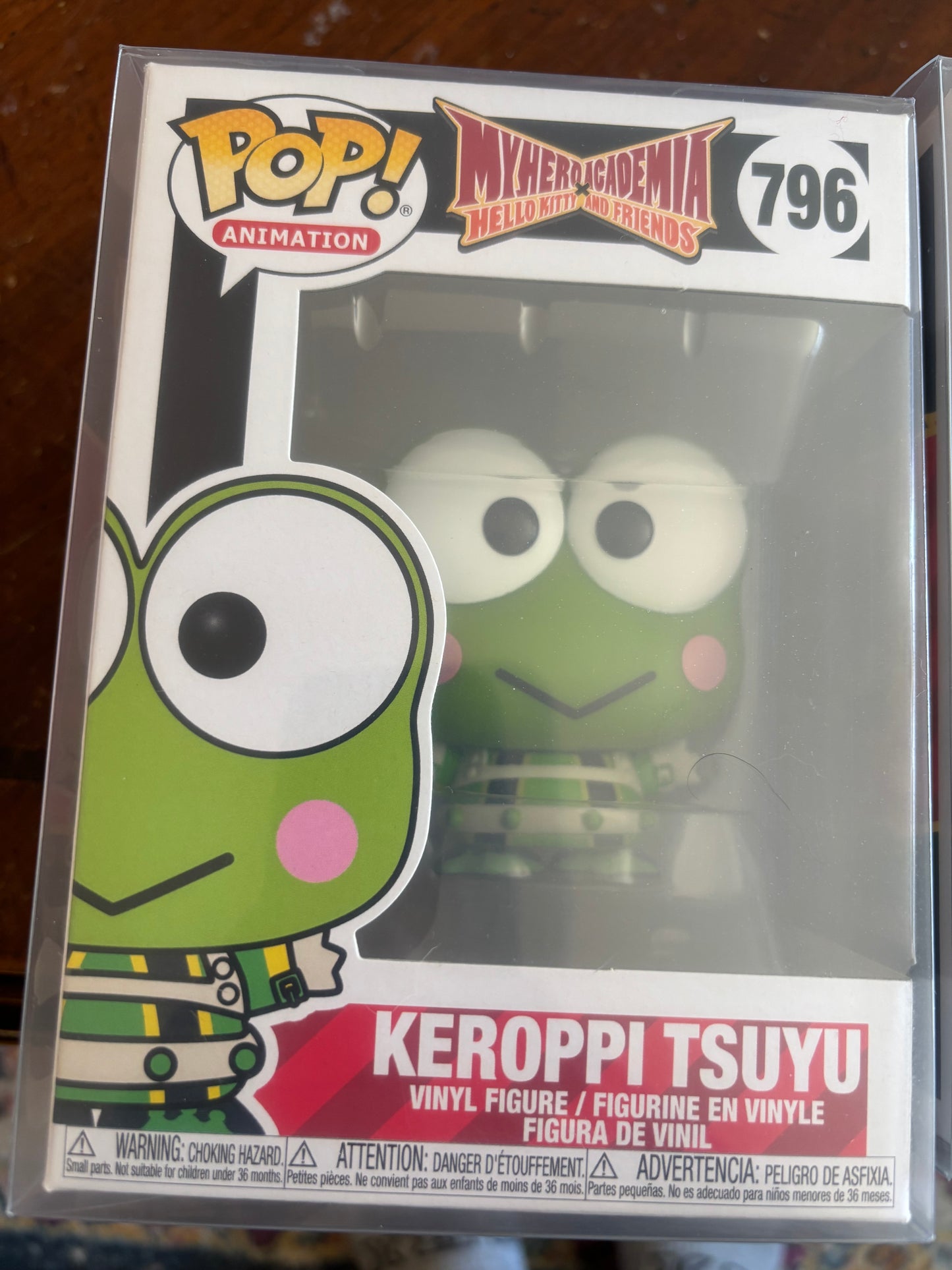 Funko Sanrio Pop! My hero academia hello kitty & friends: keroppi tsuyu #796