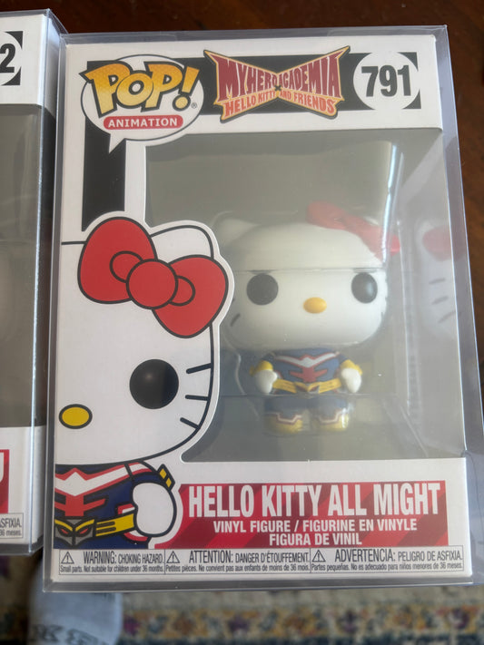 Funko Sanrio Pop! My hero academia hello kitty & friends : hello kitty all might #791