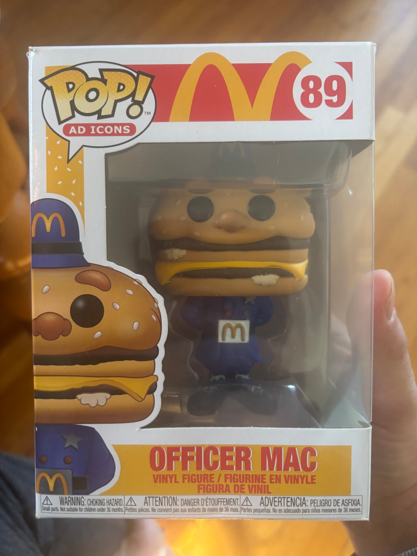 Funko Pop! Ad Icons: McDonald's - Officer Mac #89