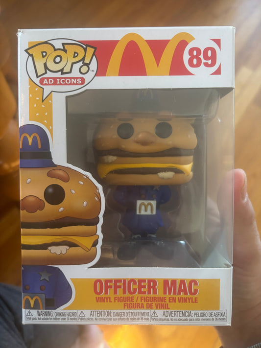 Funko Pop! Ad Icons: McDonald's - Officer Mac #89