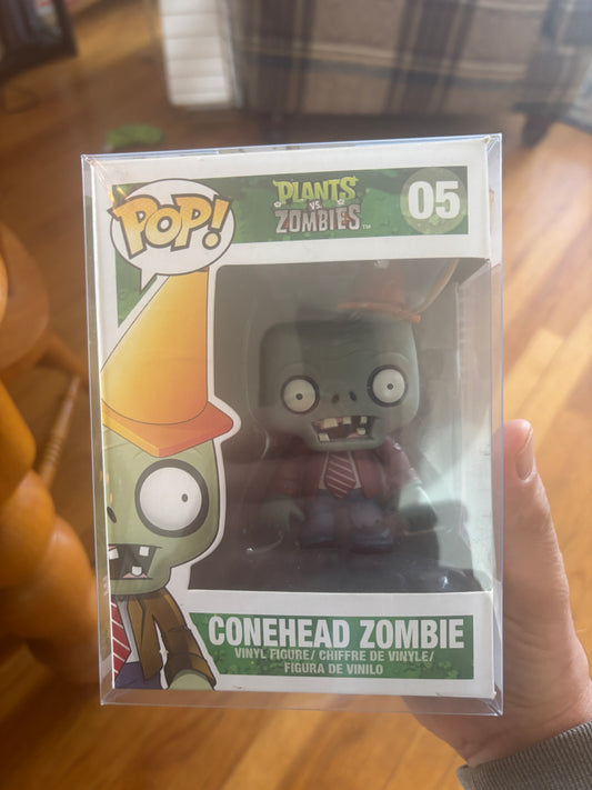 Funko Pop : Video Games : Plants Vs Zombies : Conehead Zombie #05