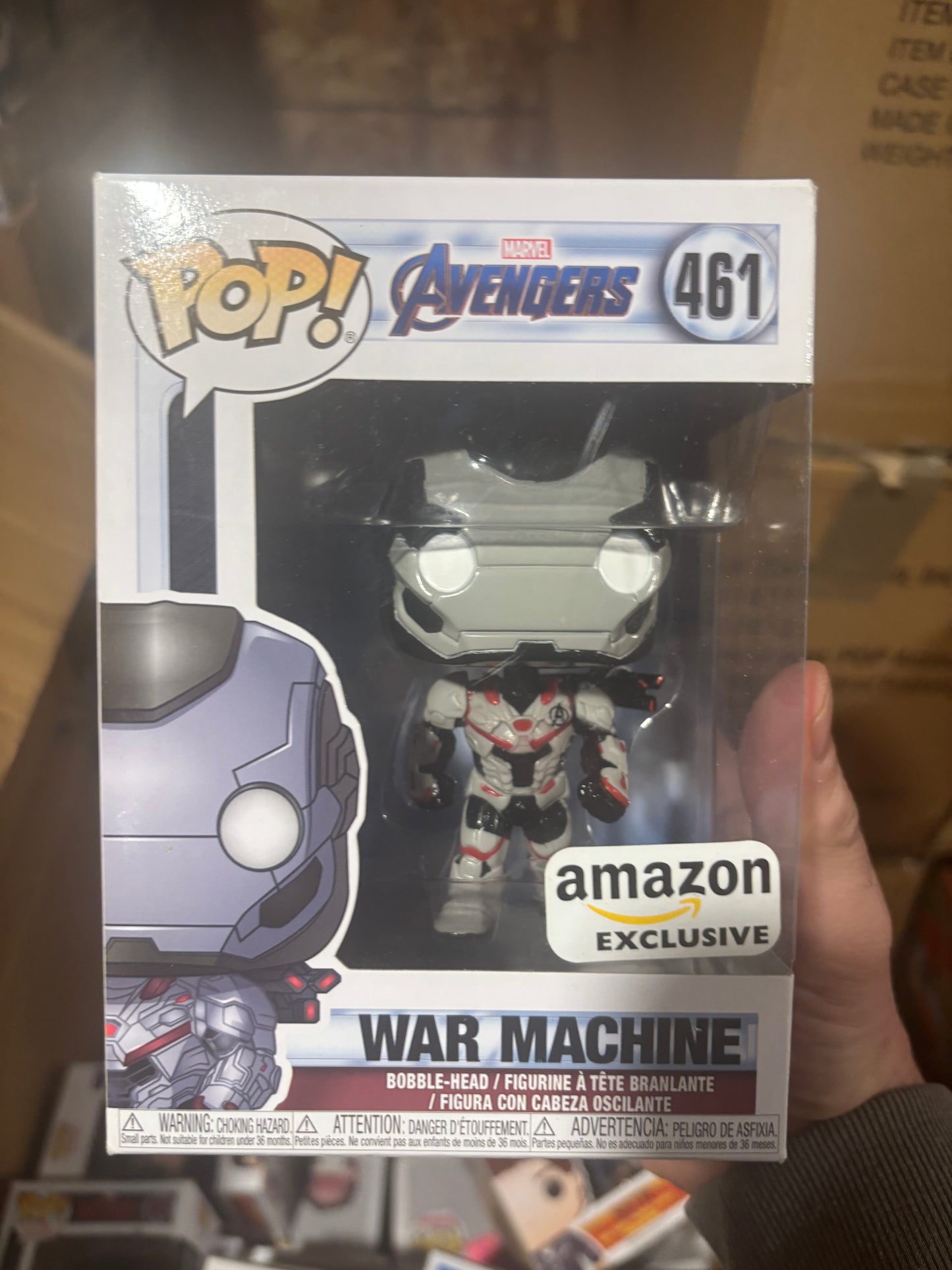 Funko Pop! Marvel  War Machine #461 Amazon Exclusive