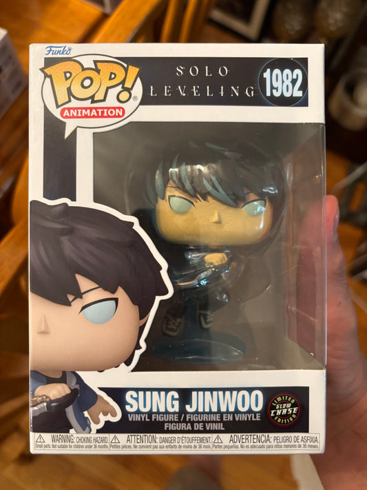 Funko Pop! Anime: Solo Leveling ! Sung Jinwoo #1982  Chase