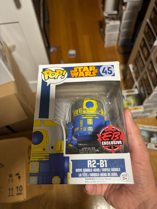 Star Wars Pop!  R2-B1 #45 Eb games exclusive