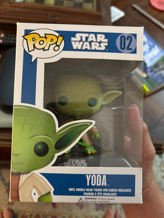 Star Wars Pop!  Yoda #02 Blue box