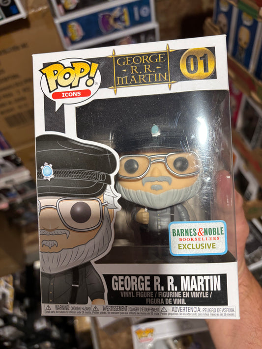 Funko Pop - Game of Thrones - George R. R. Martin #01 Barnes and noble Exclusive