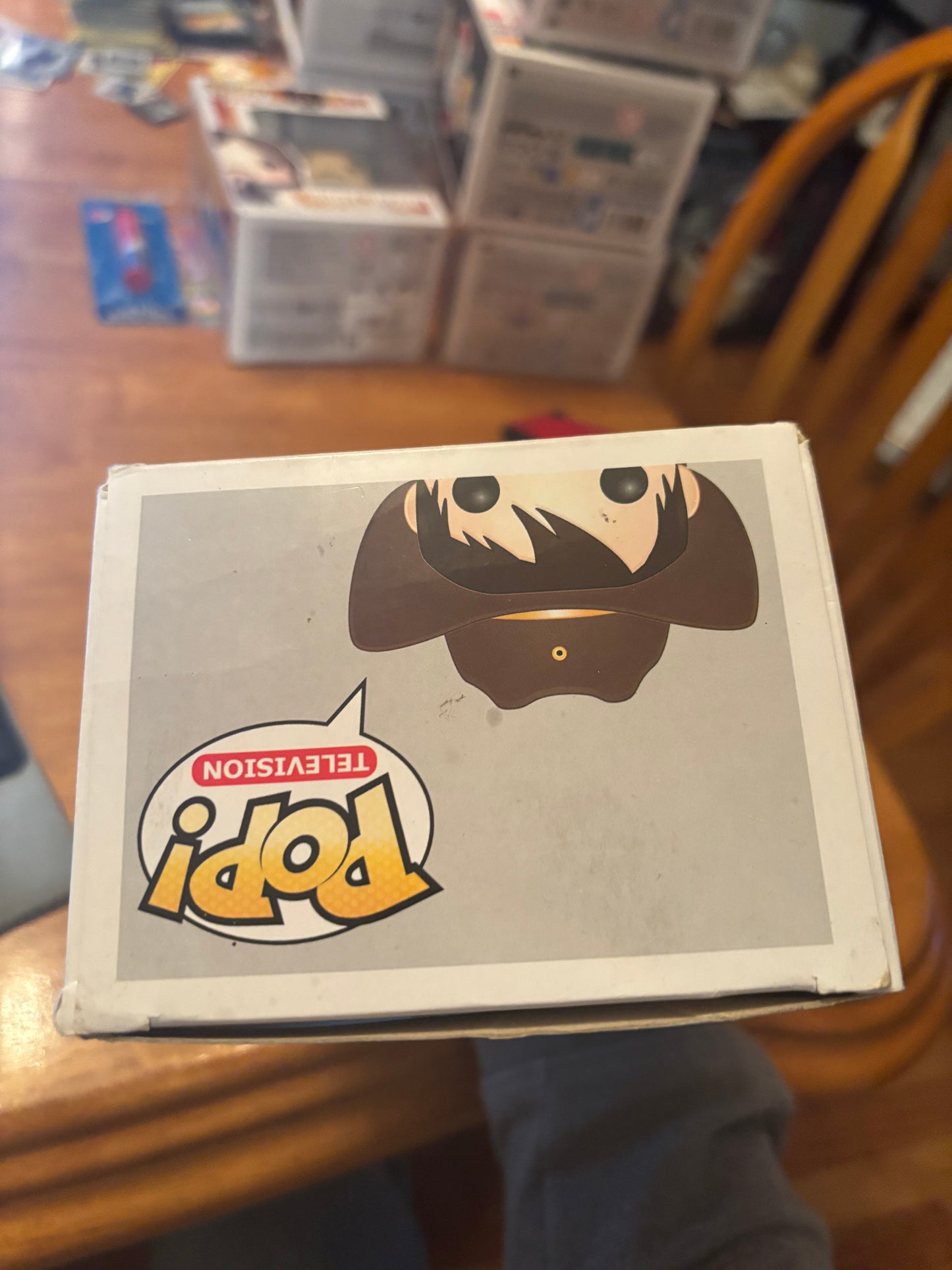 FUNKO POP! Television : Walking Dead : Carl Grimes #97 Box damage