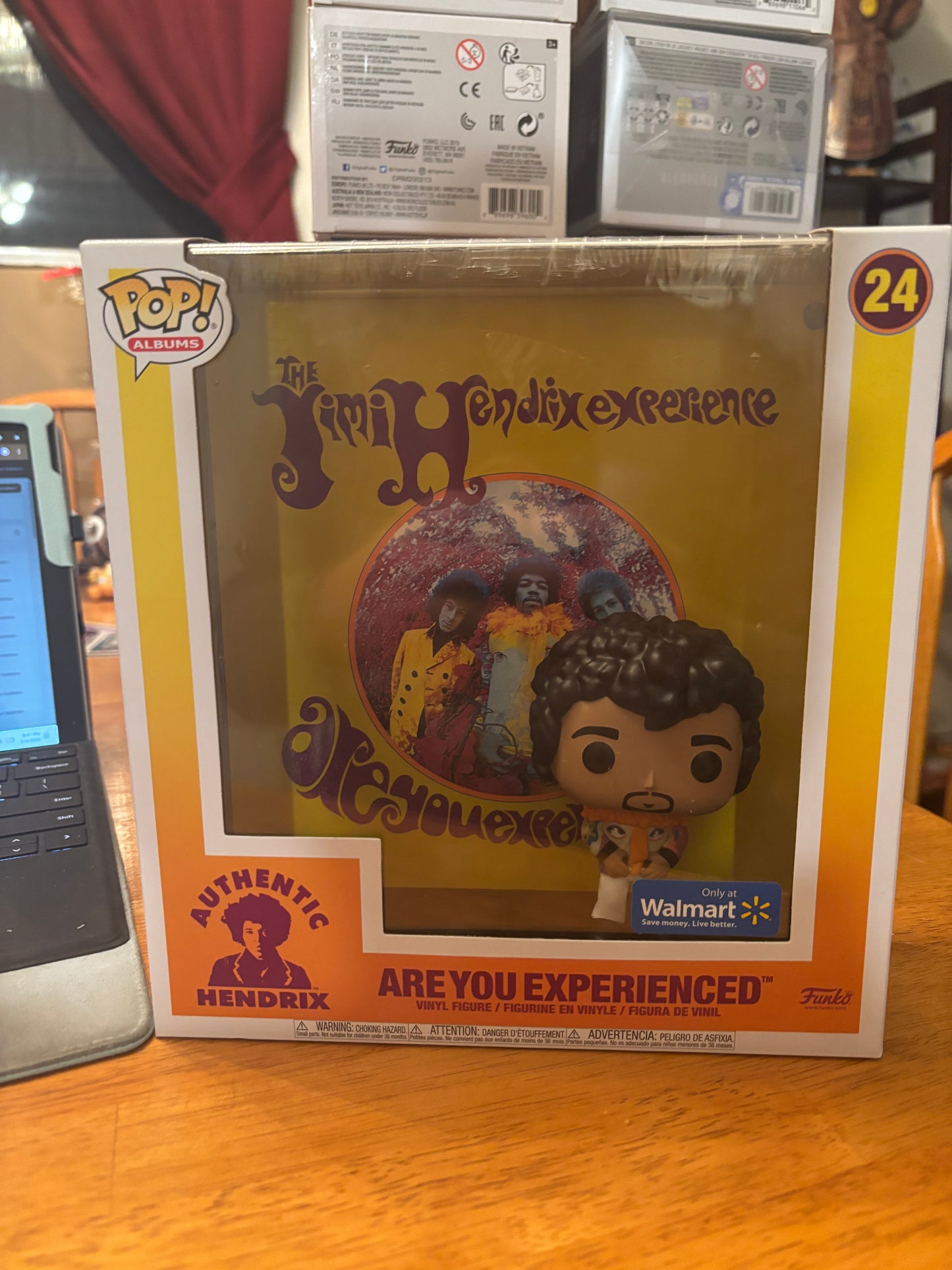 Music Funko Music!  Jimi Hendrix Are You Experienced Album Walmart Exclusive