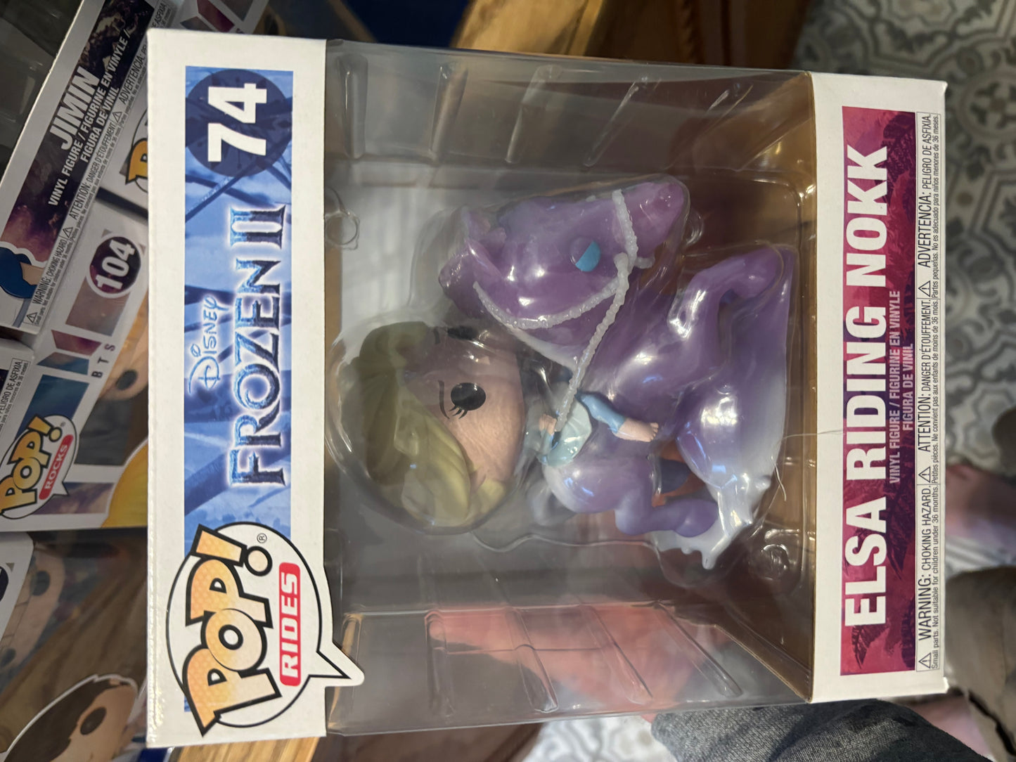Disney Frozen 2 Elsa Riding Nokk Horse Funko Pop Figure #74