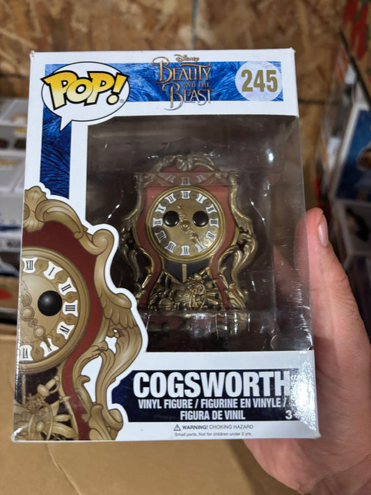 Funko Pop! Disney - Beauty And the Beast : Cogsworth #245