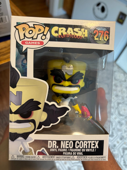 Funko Pop : Video Games : Crash Bandicoot Dr. Neo Cortex #276