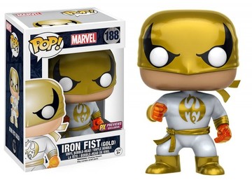 Funko Pop : Marvel : Iron Fist #188 Px Previews Exclusive Gold