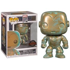 Marvel Funko Pop!  Marvel 80 Years : Iron man #498  Shared Exclusive Patina