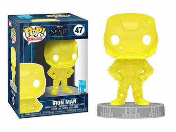 Funko POP! Artist Series Avengers Marvel Infinity Saga :  Iron man #47  in hard stack