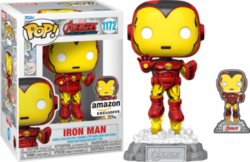 Funko Marvel Pop!  Avengers : Iron Man #1172 Amazon Exclusive