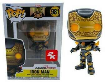 FUNKO POP! Marvel:  Iron Man #981 Midnight Suns Gamerverse 2k Gamestop Exclusive