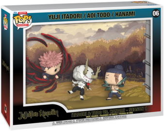 Jujutsu Kaisen  Funko Moment  Pop! Itadori & Todo vs. Hanami - Season 1 #06