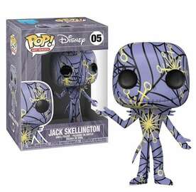 Disney Pop! Nightmare Before Christmas : Jack Skellington #05 Artist Series with pop protector