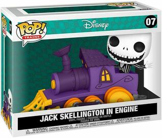 Funko Pop! Disney: Nightmare before xmas :  Jack Skellington in Engine #07 NBX