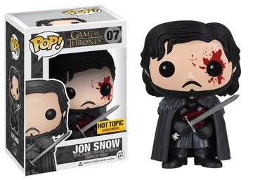 Funko Pop - Game of Thrones - Jon Snow #07 Hot topic Exclusive