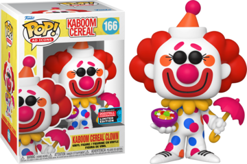 POP Funko: Ad icons - Kaboom Cereal Clown #166 2022 Fall Convention exclusive