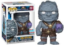 Funko Marvel Pop!  Thor Ragnarok : Korg with Miek #391 2018 Fall Exclusive