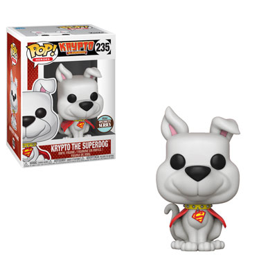 Dc Funko Pop : Krypto The Superdog #235  Superman Specialty Series Exclusive