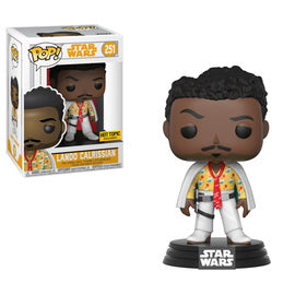 Funko Pop : Star wars : Lando Calrissian #251 Hot topic Exclusive Solo
