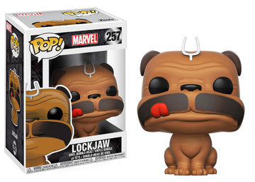 Funko pop : Marvel : Lockjaw #257 Inhumans