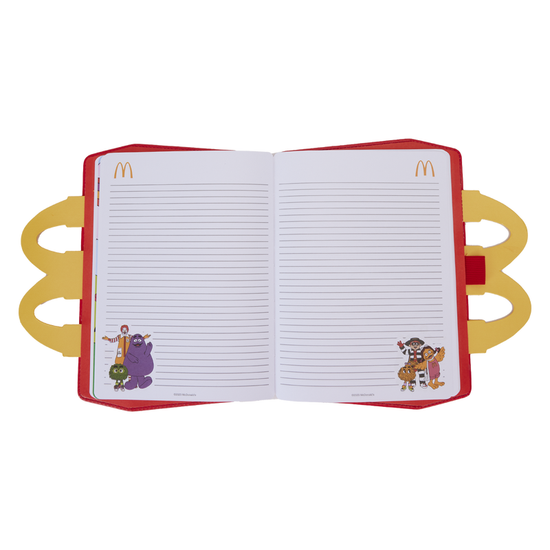 McDonald's Vintage Happy Meal Lunchbox Stationery Journal