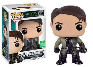 Dc Funko Pop :  Green Arrow : Malcolm Merlyn #350 2016 Summer Exclusive