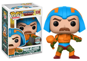 Funko Pop! He-man Masters of the Universe : Man-at-arms #538 man at arms Specialty Series Exclusive