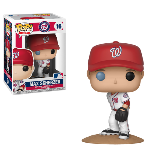 MLB Pop! Max Scherzer #16 Washington Nationals