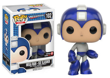 FUNKO POP! Mega Man : Megaman #102 Ice Slasher Gamestop Exclusive
