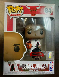 NBA Pop! Michael Jordan #84 Chicago Bulls Shared Exclusive white jersey