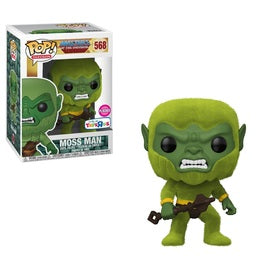 Funko Pop! He-man Masters of the Universe : Moss Man #568 Toysrus Toys r Us Flocked Exclusive