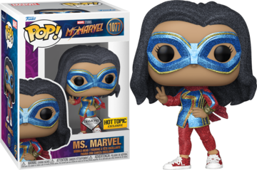Funko Marvel Pop!  Ms Marvel : Ms Marvel #1077 Diamond Hot topic Exclusive