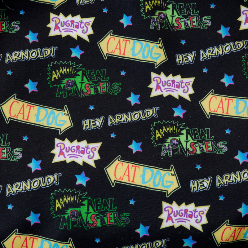 Nickelodeon Character All-Over Print Nylon Full-Size Backpack