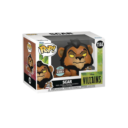 Funko Pop! Scar #1144 The lion King Specialty Series exclusive Disney Villians