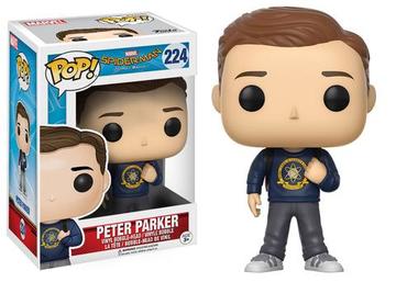 Funko Pop : Marvel : Peter Parker #224 Spider-man homecoming Spiderman