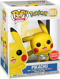 FUNKO POP! Anime: Pokemon : Pikachu #503 Eb Games Exclusive Diamond
