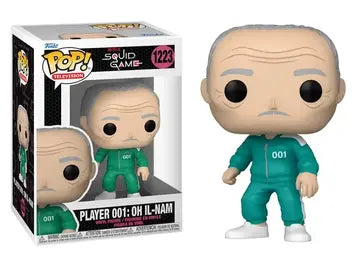 Squid Game Funko Pop! Player 001: Oh Il-Nam #1223 Saletastic