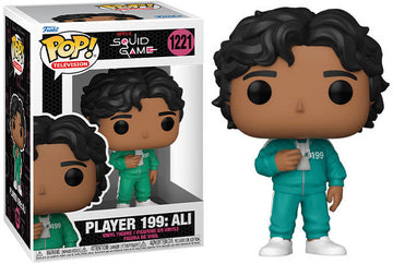 Squid Game Funko Pop! Player 199: Ali #1221 Saletastic