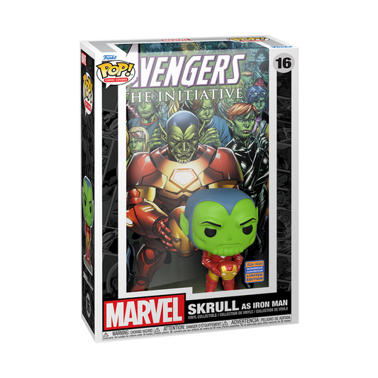Marvel Pop! Comic Covers  Avengers Initative #1 Skrull Iron Man #16 Exclusive