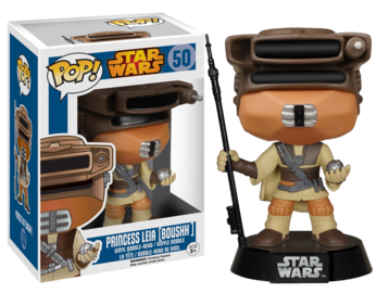 Funko Pop! Star Wars : Princess Leia Boushh #50 Blue Box