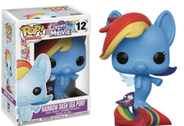 Funko Pop! Animation: Rainbow Dash Sea Pony  MLP My Little Pony movie #12