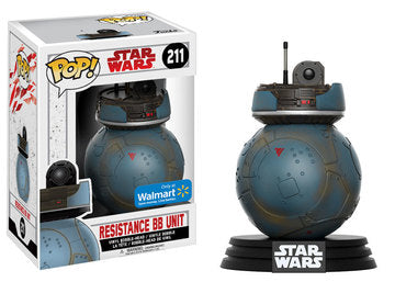 Funko Pop : Star wars : Resistance BB Unit #211 Walmart Exclusive