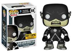 Dc Funko Pop : Super Heroes Black Lantern Reverse Flash #68 Hot Topic Exclusive