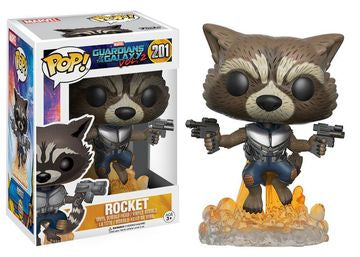 Funko Pop : Marvel : Rocket #201 Guardians of the Galaxy vol 2
